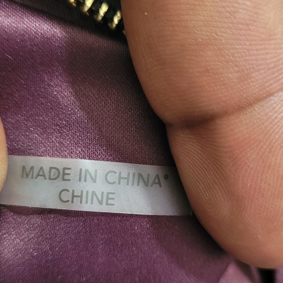 Coach Campbell Turnlock Leather Large Satchel Bag in Pearlized Plum - Picture 11 of 12